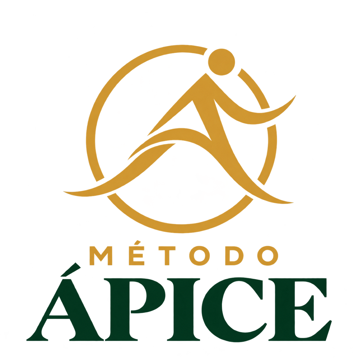 Logo completa do Método Ápice, com emblema e nome
